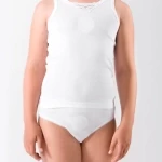 Girls' P.E.C.A. undershirt - cotton