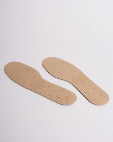 The P.E.C.A. shoe insoles &ndash; leather