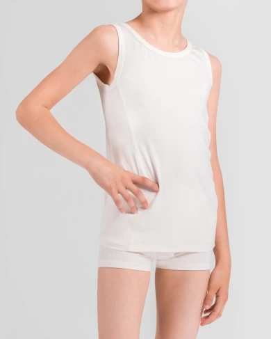 Boys' P.E.C.A. undershirt - bamboo